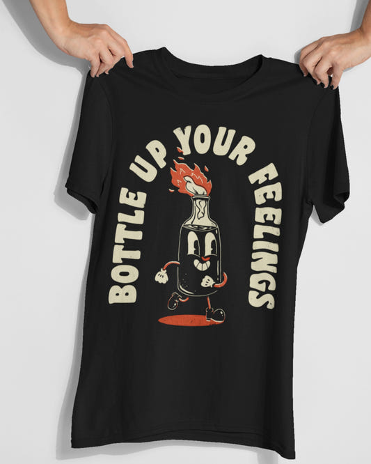 'Bottle Up Your Feelings' Shirt - Wicked Clothes