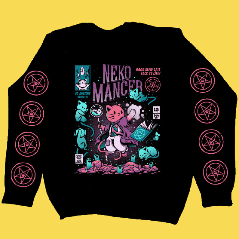 Nekomancer Sweatshirt Wicked Clothes