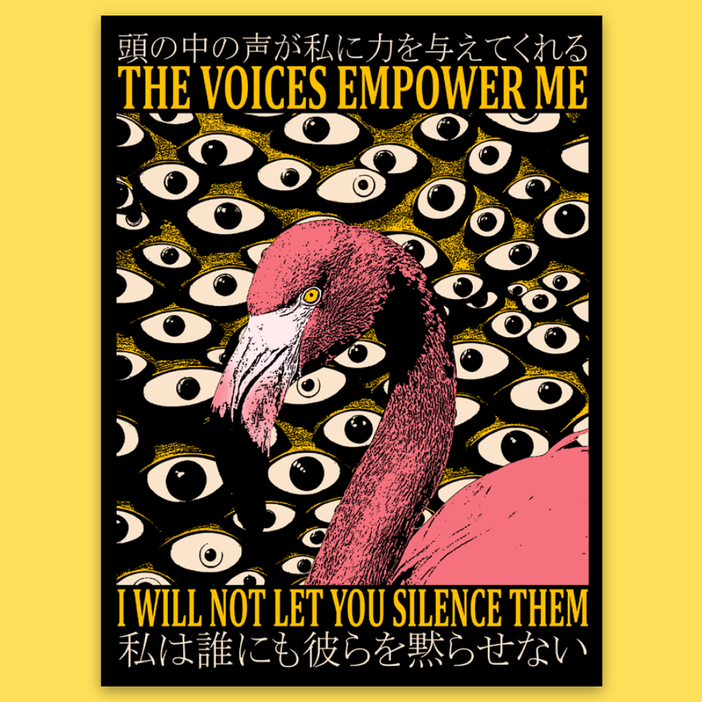 'Voices Empower Me' Sticker