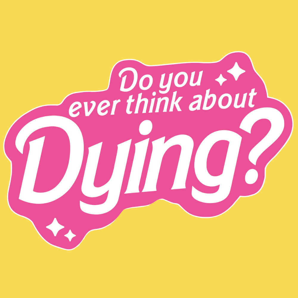 'Think About Dying' Enamel Pin