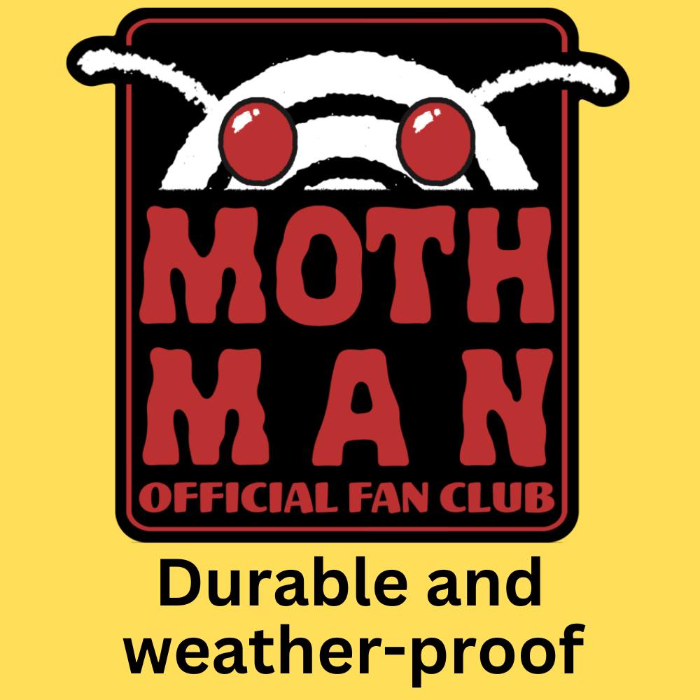 'Mothman Fan Club' Bumper Sticker