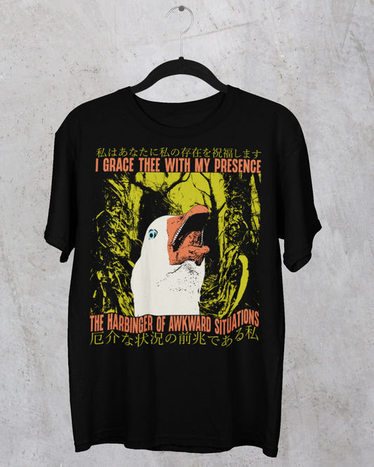 'Harbinger of Awkward Situations' Shirt - Wicked Clothes