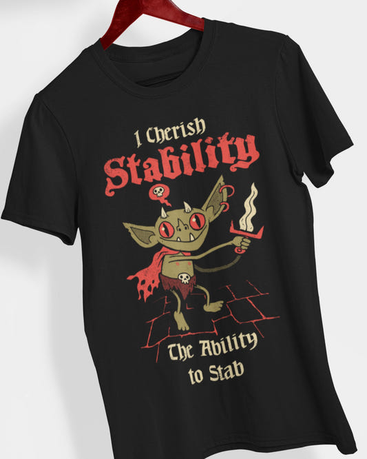 'Stabby Goblin' Shirt - Wicked Clothes