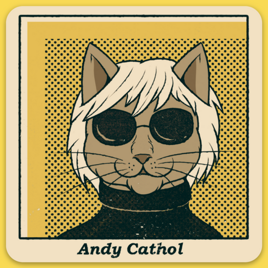 'Andy Cathol' Sticker