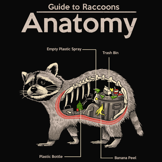 'Raccoon Anatomy' Shirt