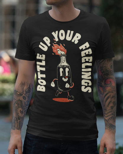 'Bottle Up Your Feelings' Shirt - Wicked Clothes