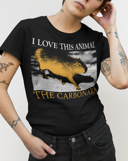 'Carbonara Capybara' Shirt - Wicked Clothes