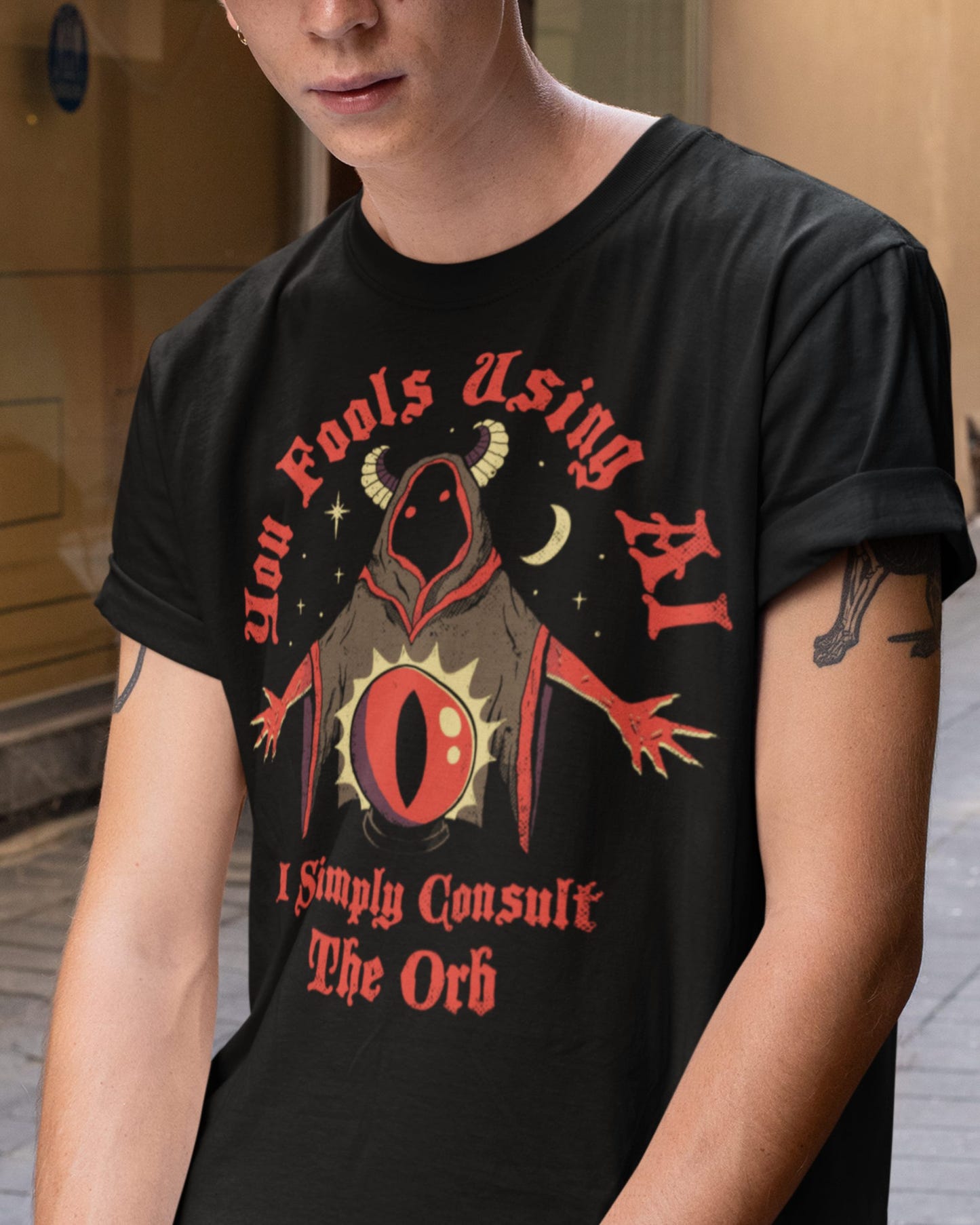 'Consult The Orb' Shirt - Wicked Clothes