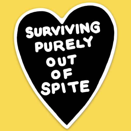 'Purely Spite' Sticker