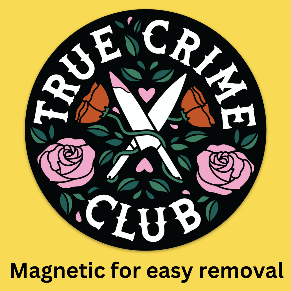 'True Crime Club' Bumper Magnet