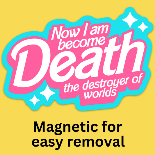 'Destroyer of Worlds' Bumper Magnet
