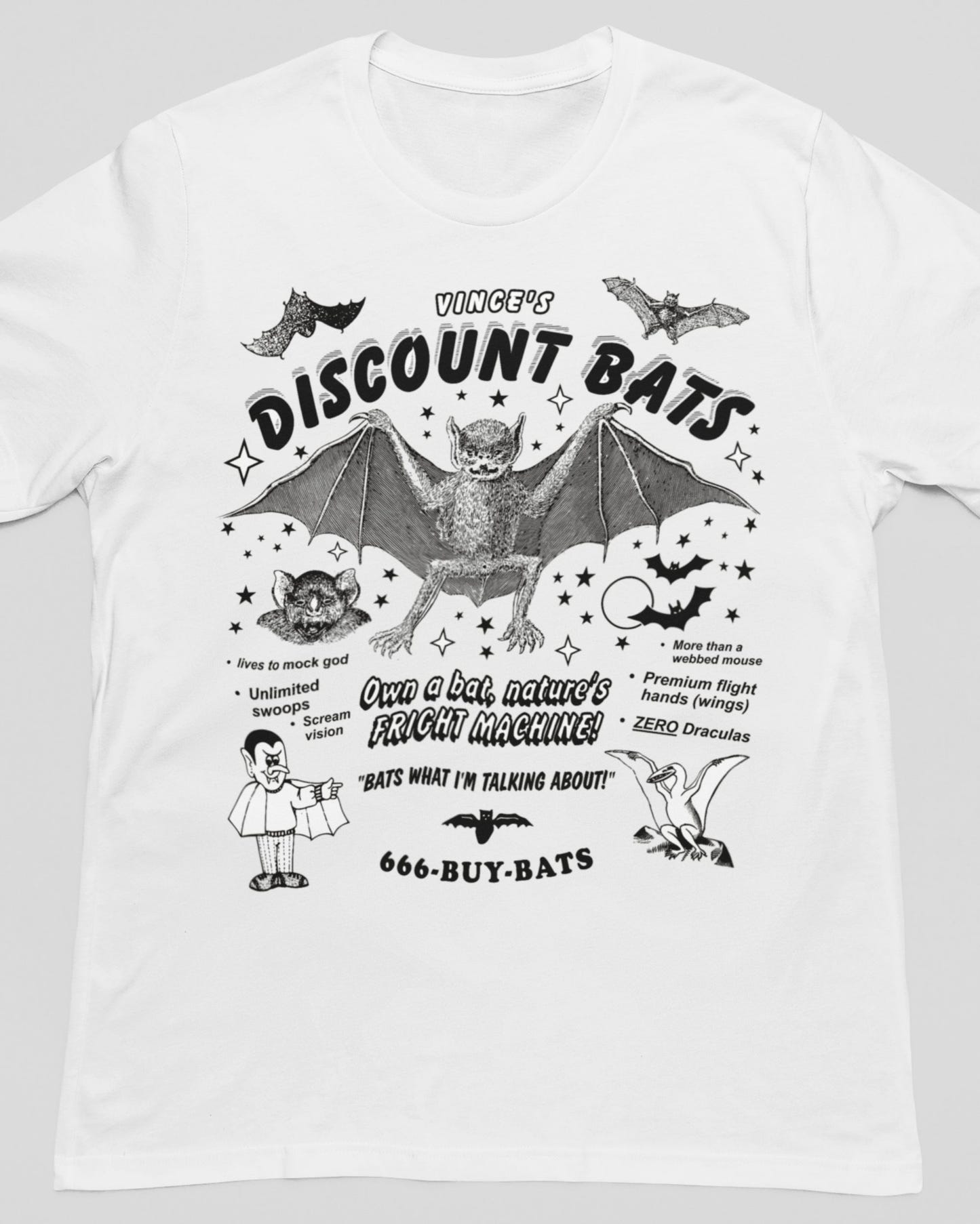 'Discount Bats' Shirt - Wicked Clothes