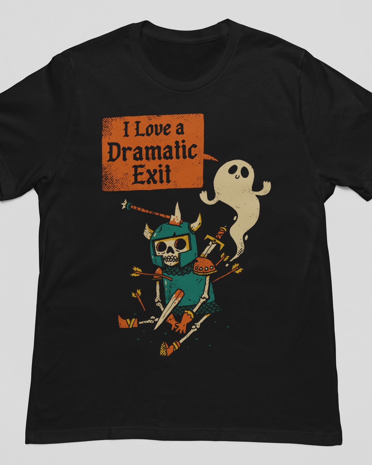 'Dramatic Exit' Shirt - Wicked Clothes