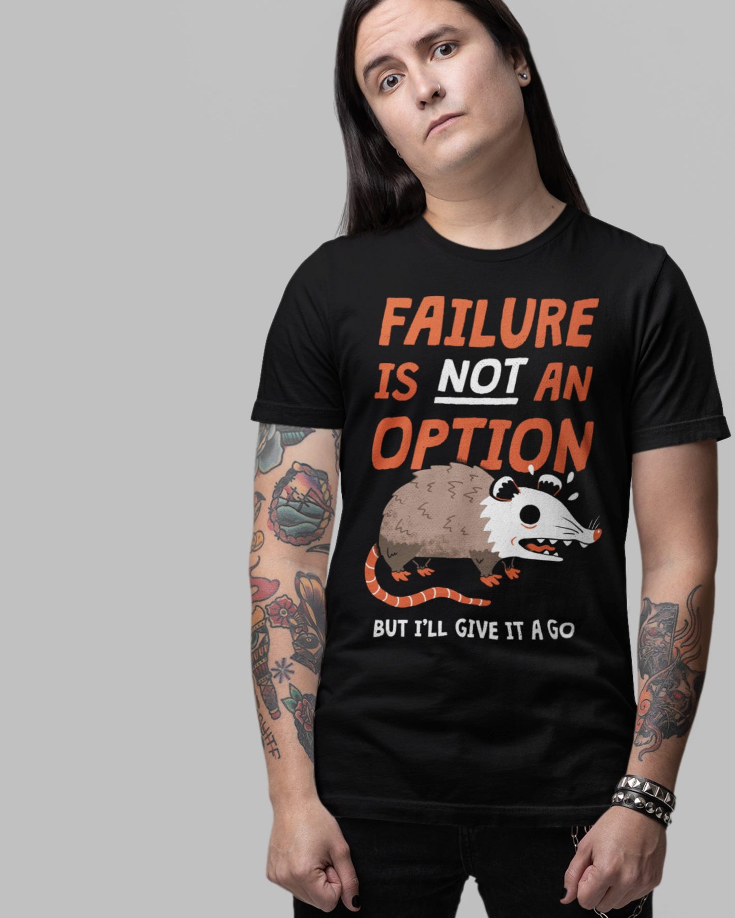 'Failure Is An Option' Shirt - Wicked Clothes