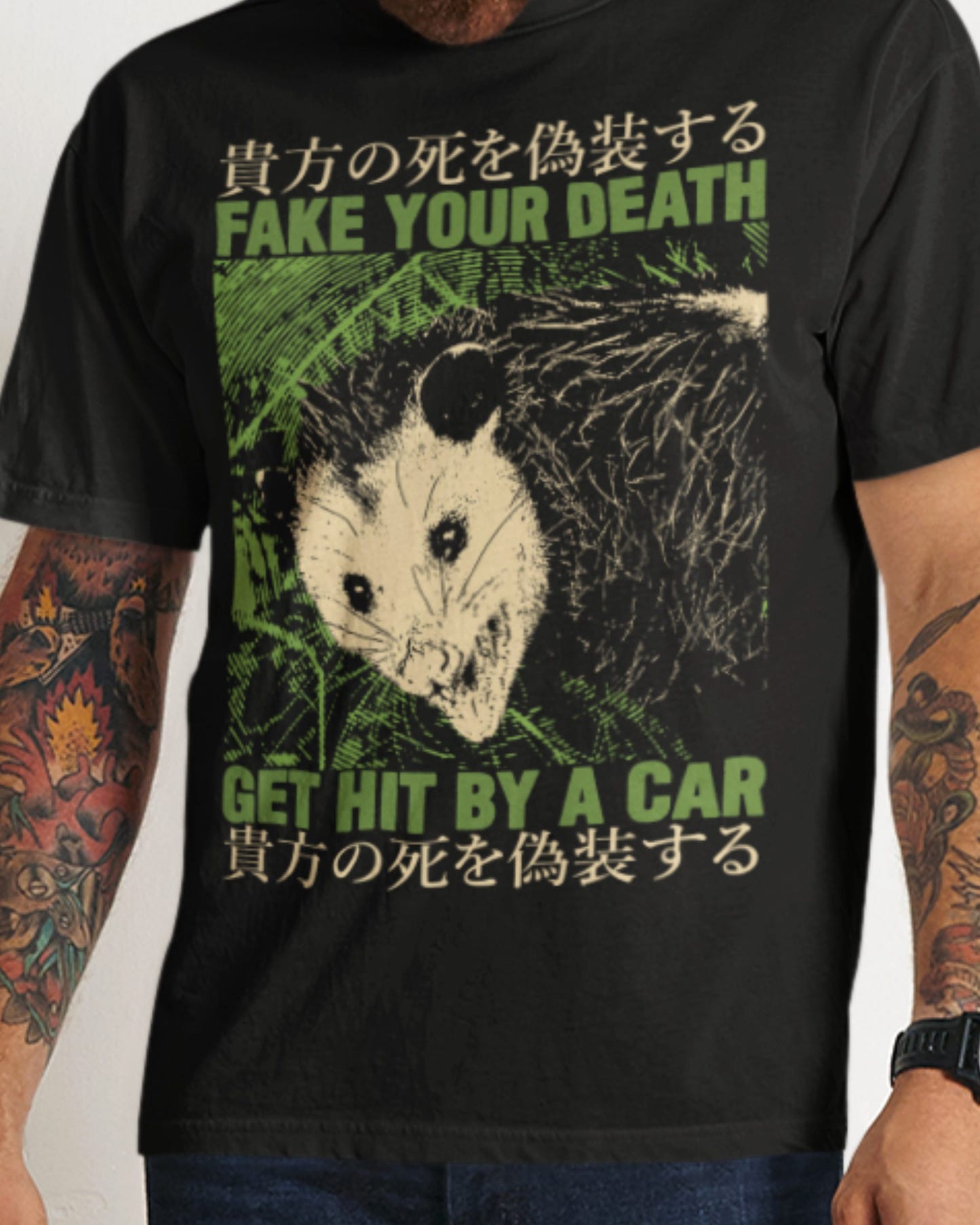 'Fake Your Death' Shirt - Wicked Clothes