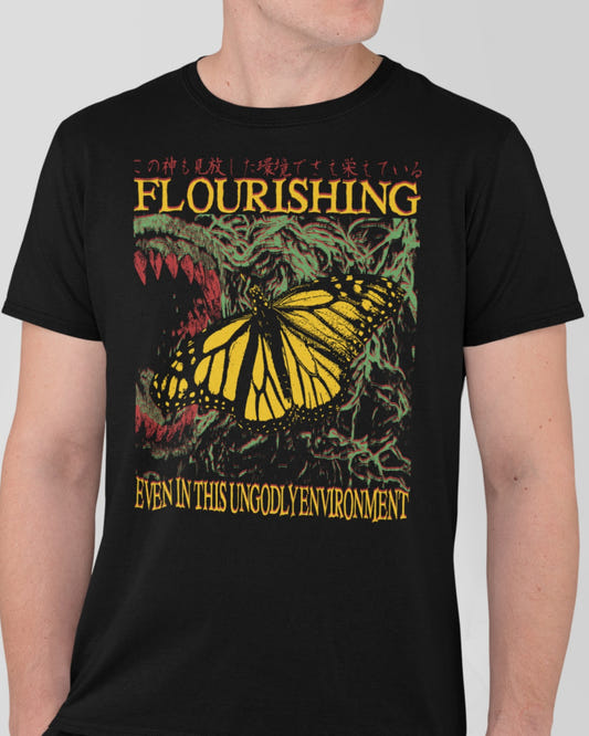'Flourishing' Shirt - Wicked Clothes