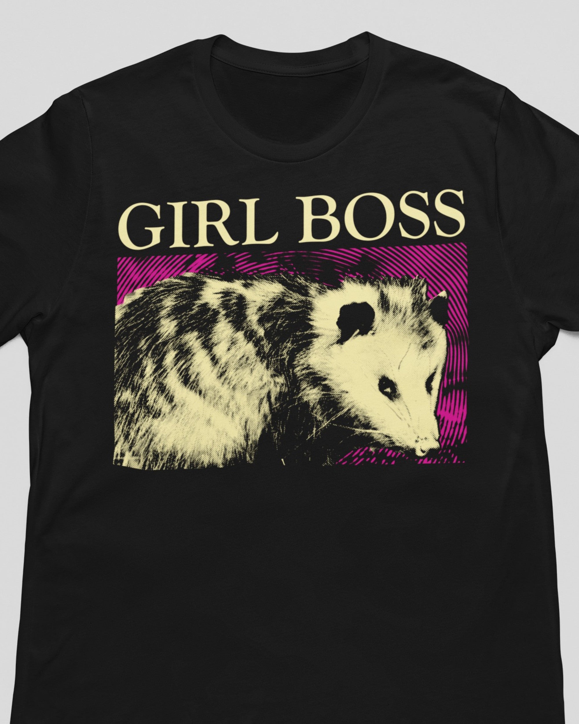 Girl Boss Opossum Shirt | Graphic Tee | Wicked Clothes