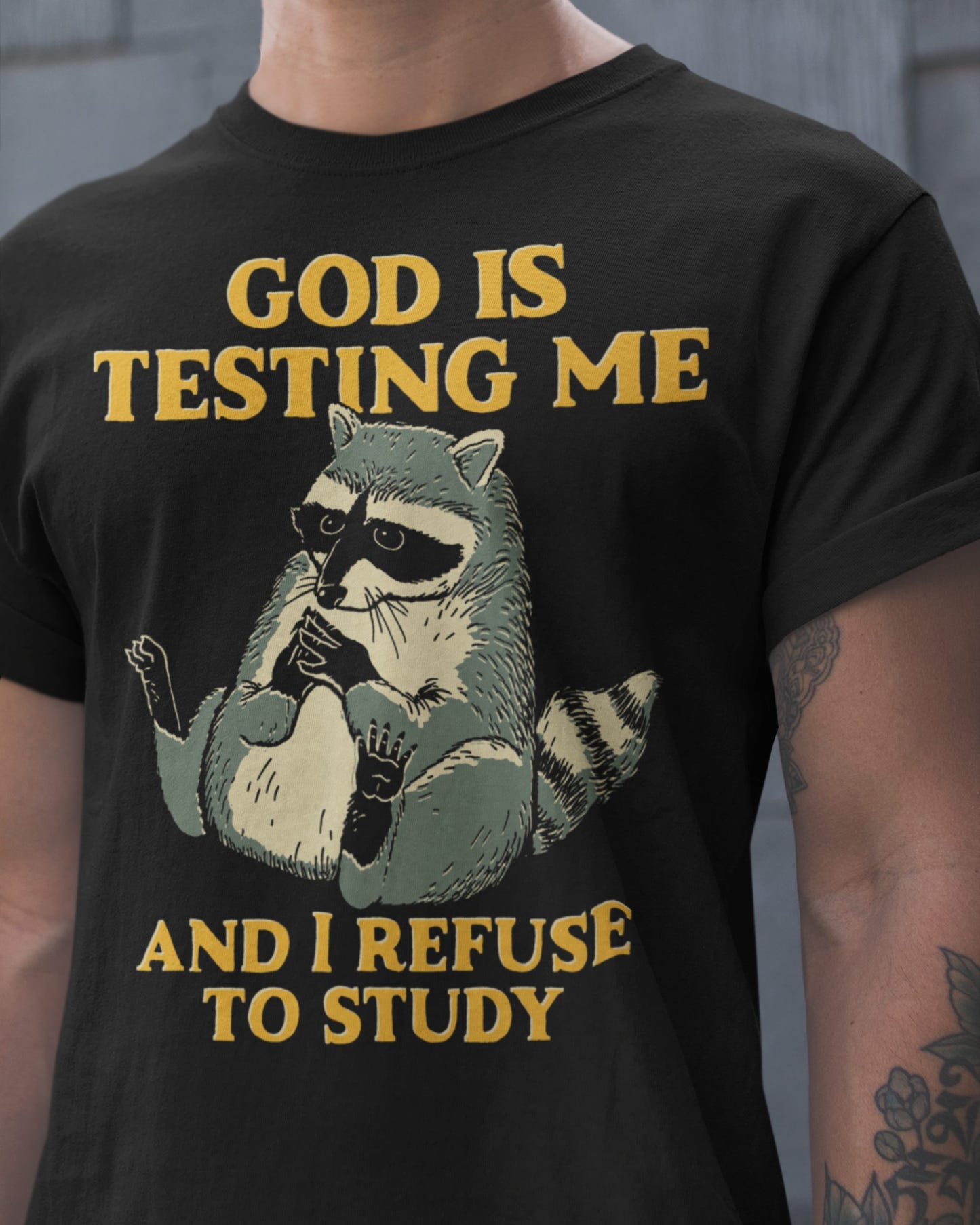 'God Is Testing Me' Shirt - Wicked Clothes