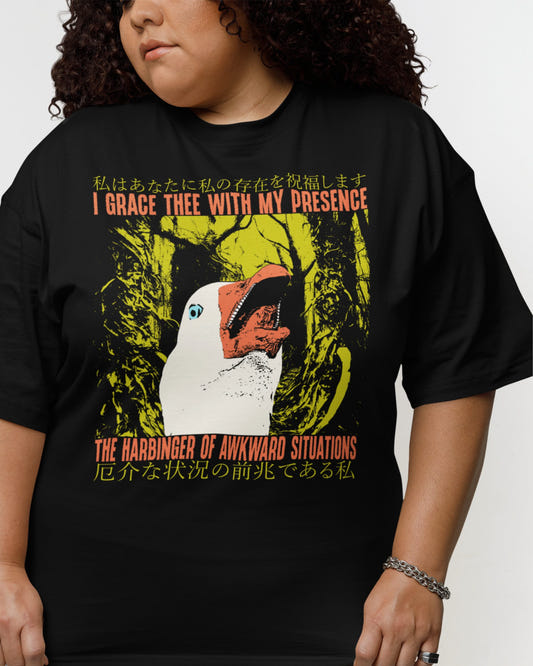 'Harbinger of Awkward Situations' Shirt - Wicked Clothes