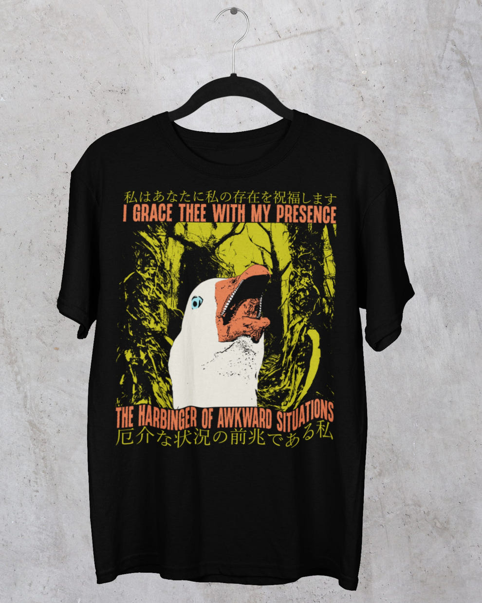 'Harbinger of Awkward Situations' Shirt - Wicked Clothes