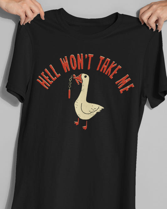 'Hell Won't Take Me' Shirt - Wicked Clothes