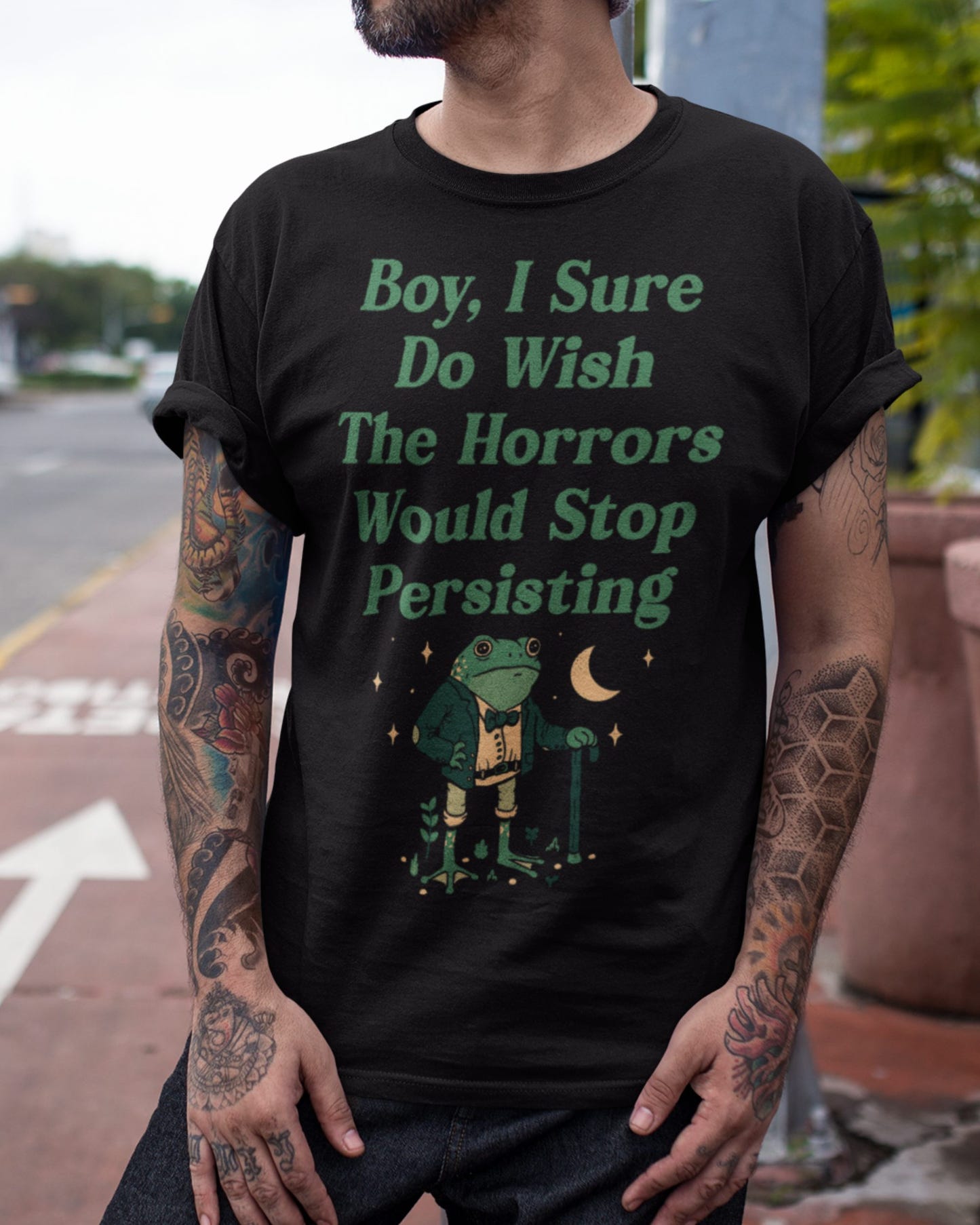 'Horrors Are Still Persisting' Shirt - Wicked Clothes