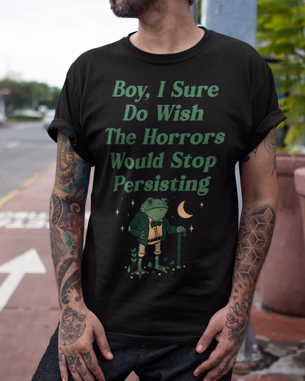'Horrors Are Still Persisting' Shirt - Wicked Clothes