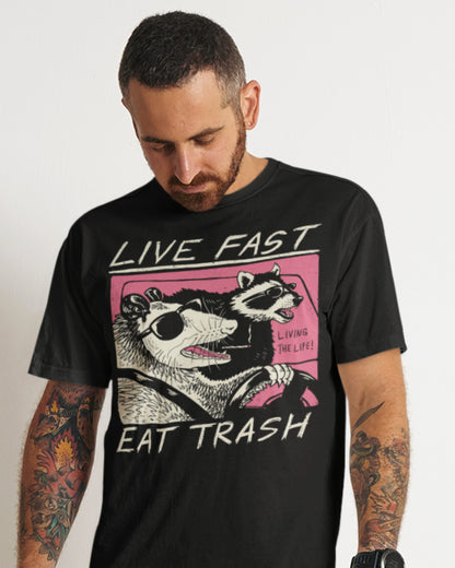 'Live Fast, Eat Trash' Shirt - Wicked Clothes