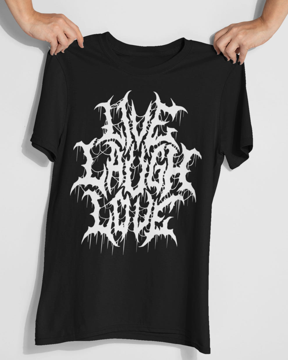 'Live Laugh Love' Shirt - Wicked Clothes