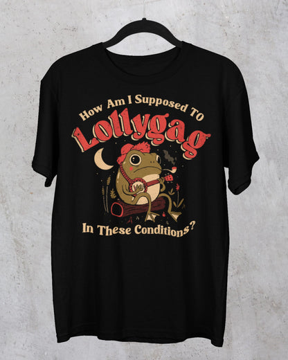 'Lollygagging Frog' Shirt - Wicked Clothes