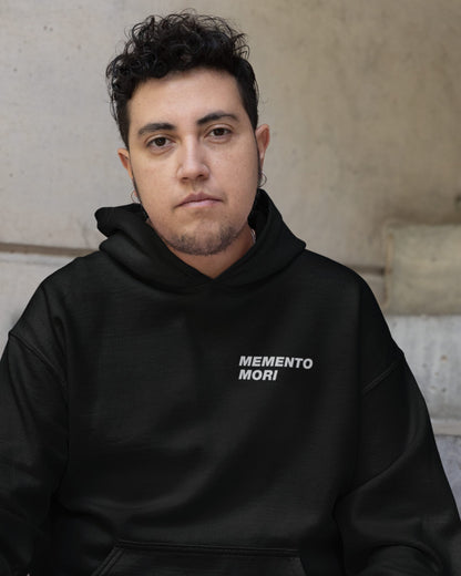 'Memento Mori' Hoodie - front - Wicked Clothes