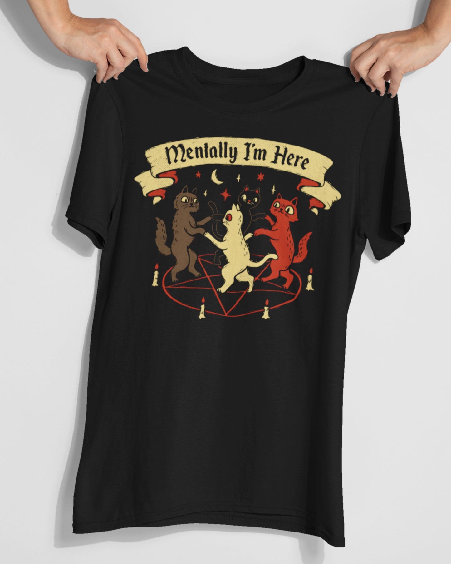 'Mentally I'm Here' Shirt - Wicked Clothes