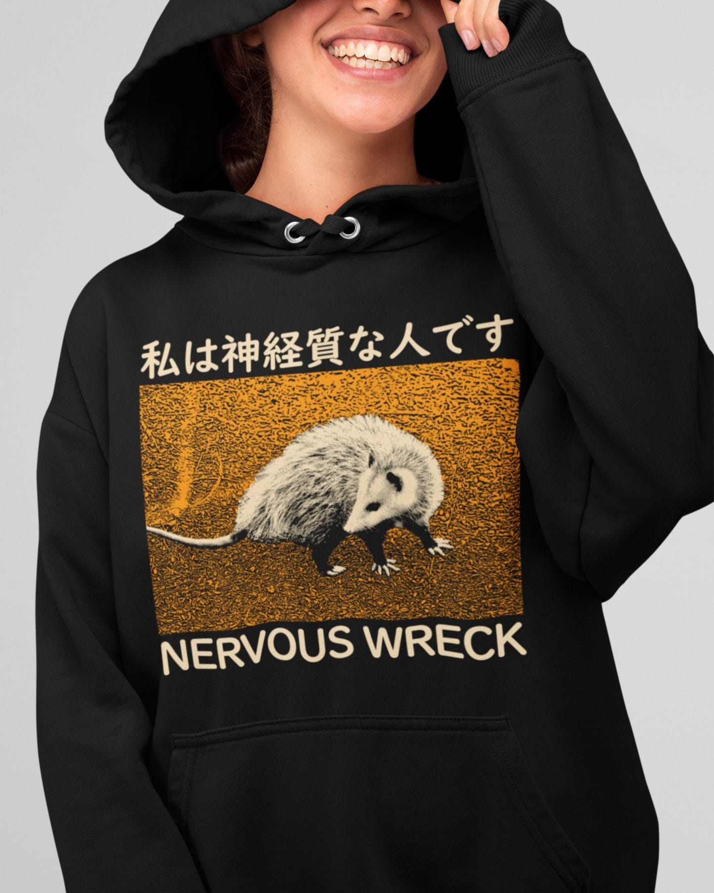 'Nervous Wreck' Hoodie - Wicked Clothes