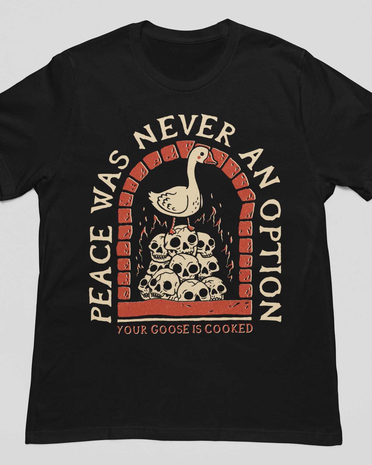 'Never An Option' Shirt - Wicked Clothes