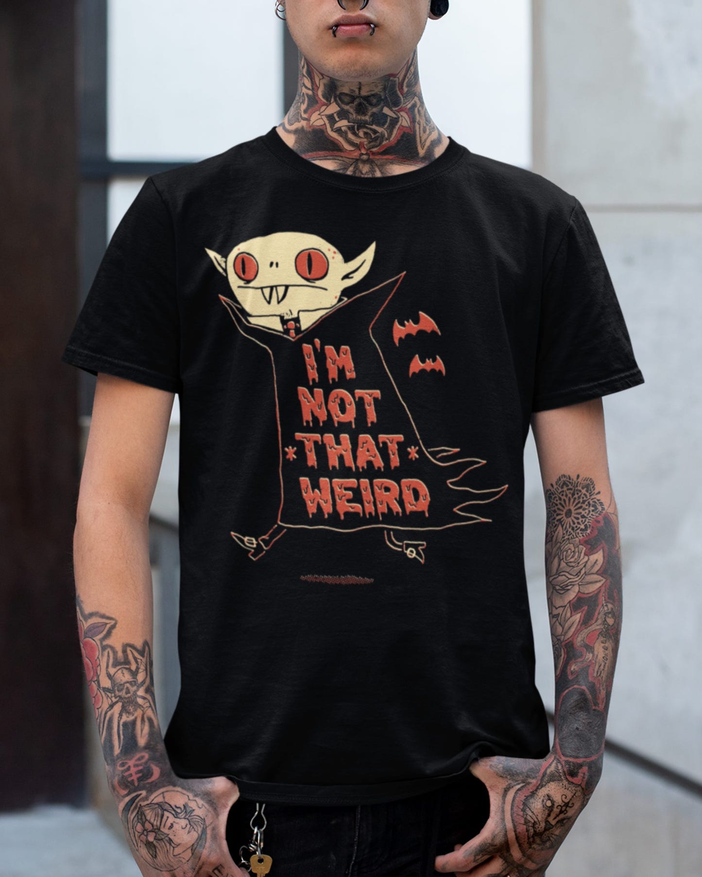 'Not That Weird' Shirt - Wicked Clothes