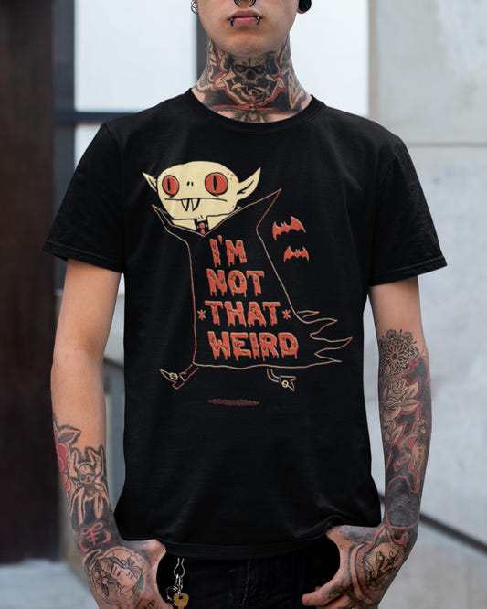 'Not That Weird' Shirt - Wicked Clothes