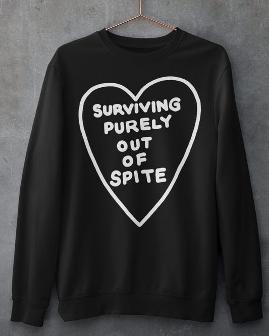 'Purely Spite' Sweatshirt - Wicked Clothes