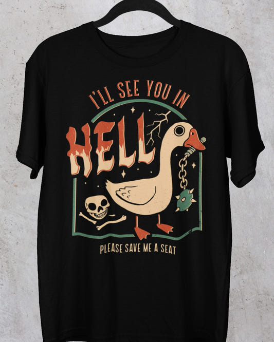 'Save Me A Seat' Shirt - Wicked Clothes