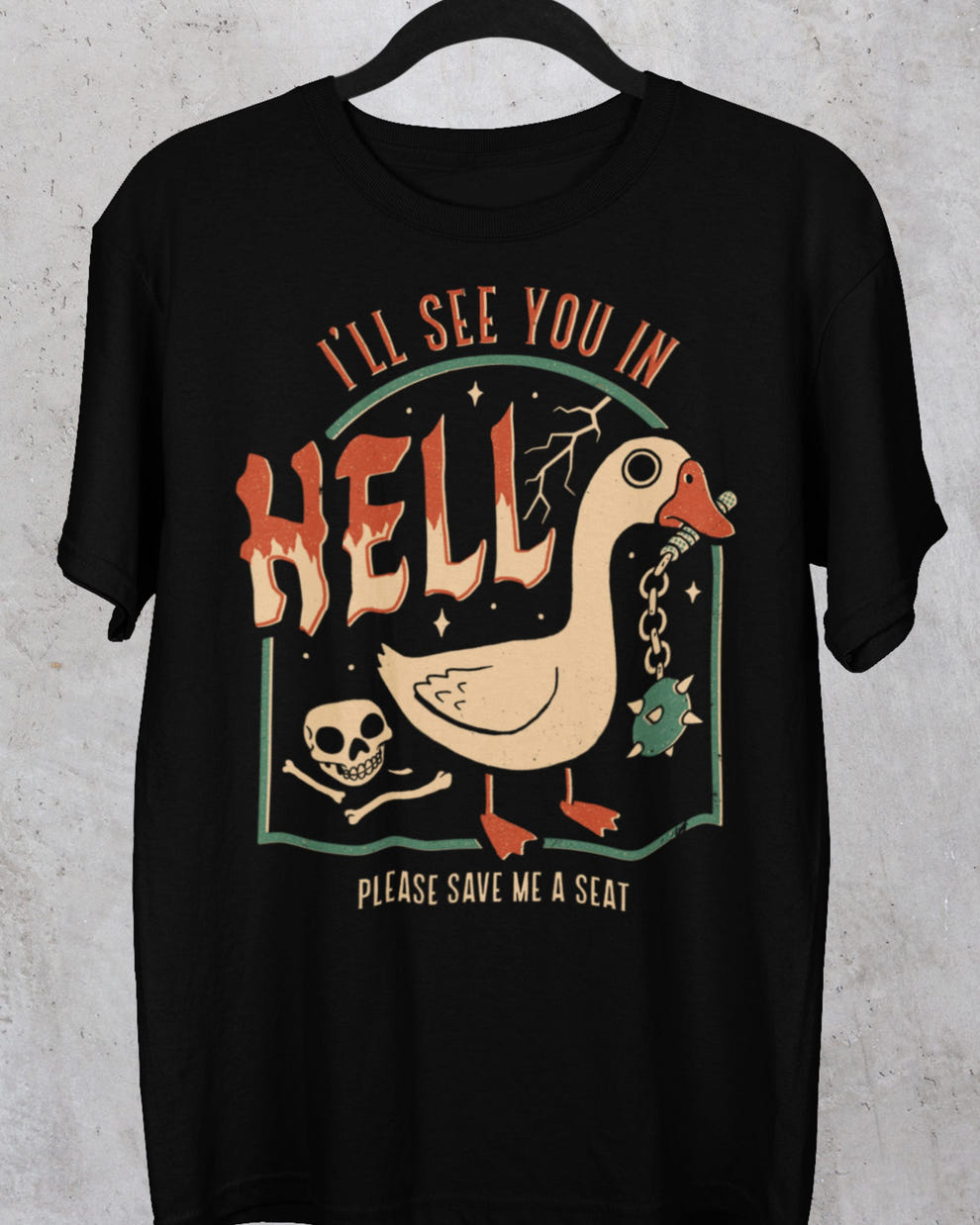 'Save Me A Seat' Shirt - Wicked Clothes