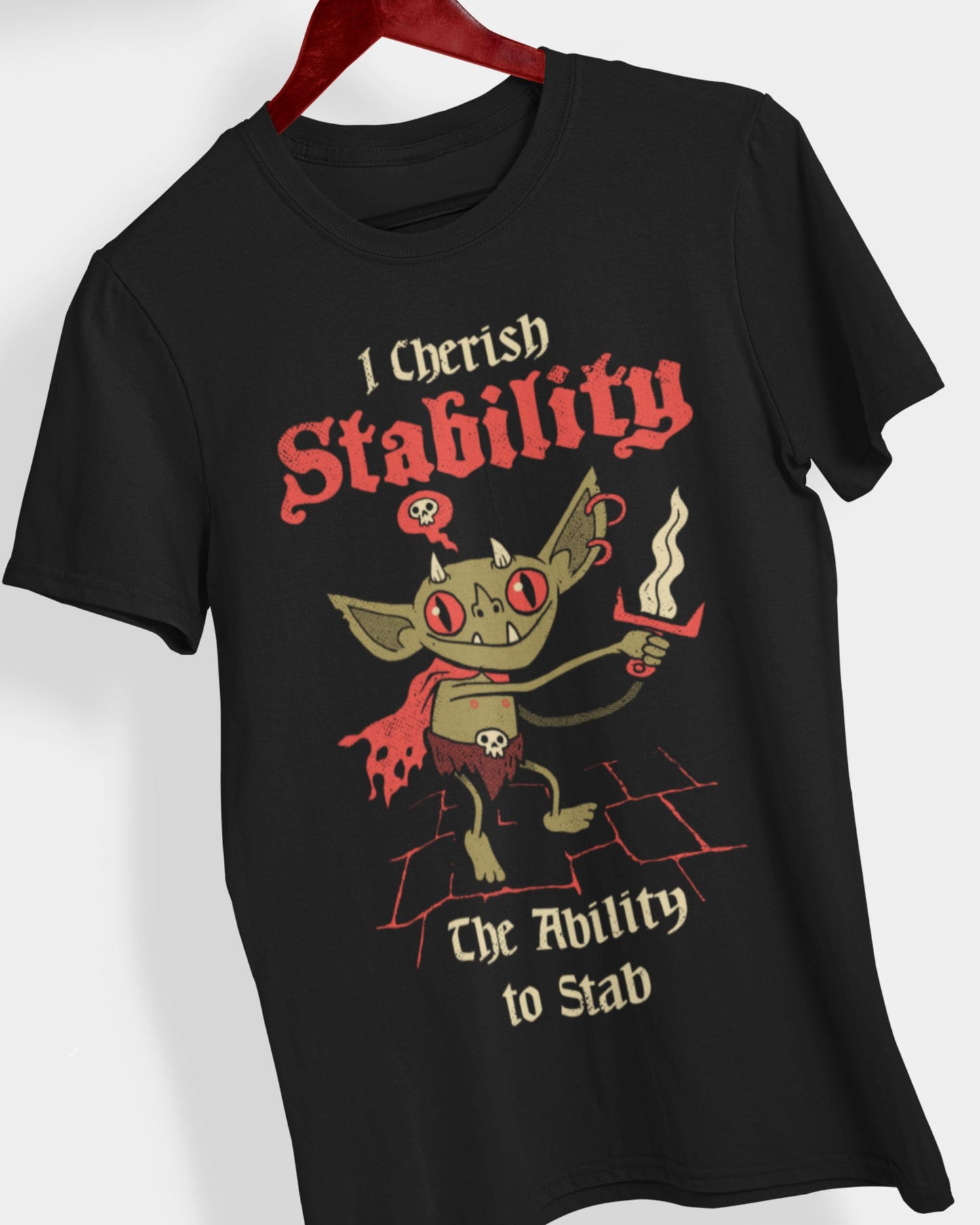 'Stabby Goblin' Shirt - Wicked Clothes