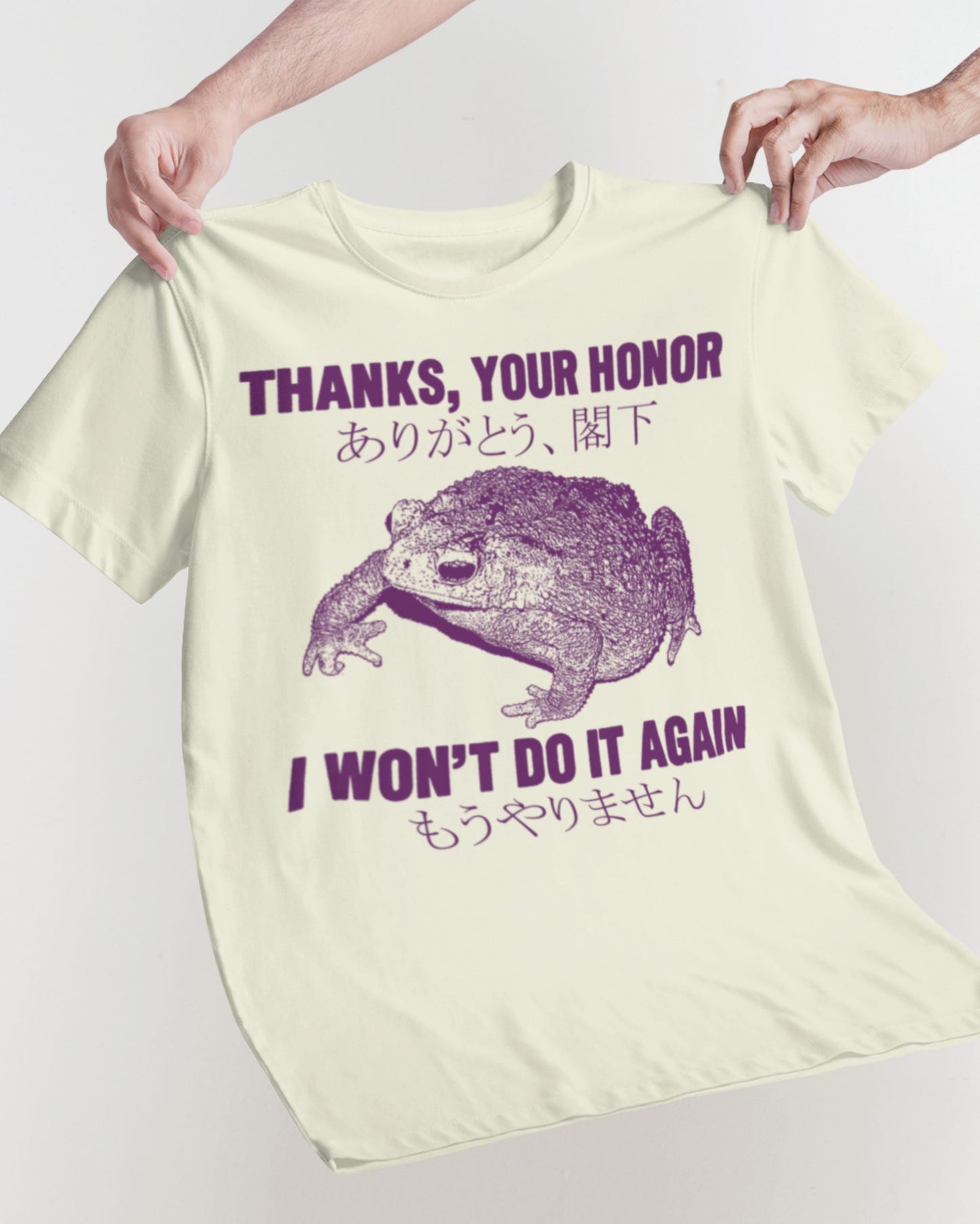 'Thanks Your Honor' Shirt - Wicked Clothes