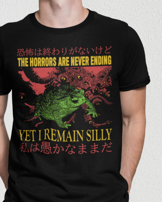 'The Horrors Are Never Ending' Shirt - Wicked Clothes