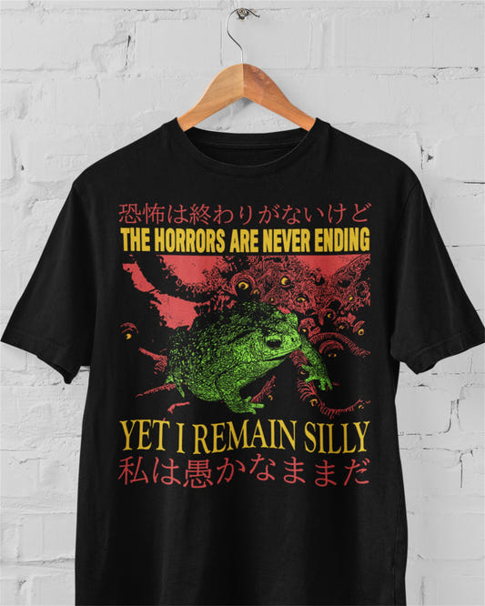 'The Horrors Are Never Ending' Shirt - Wicked Clothes