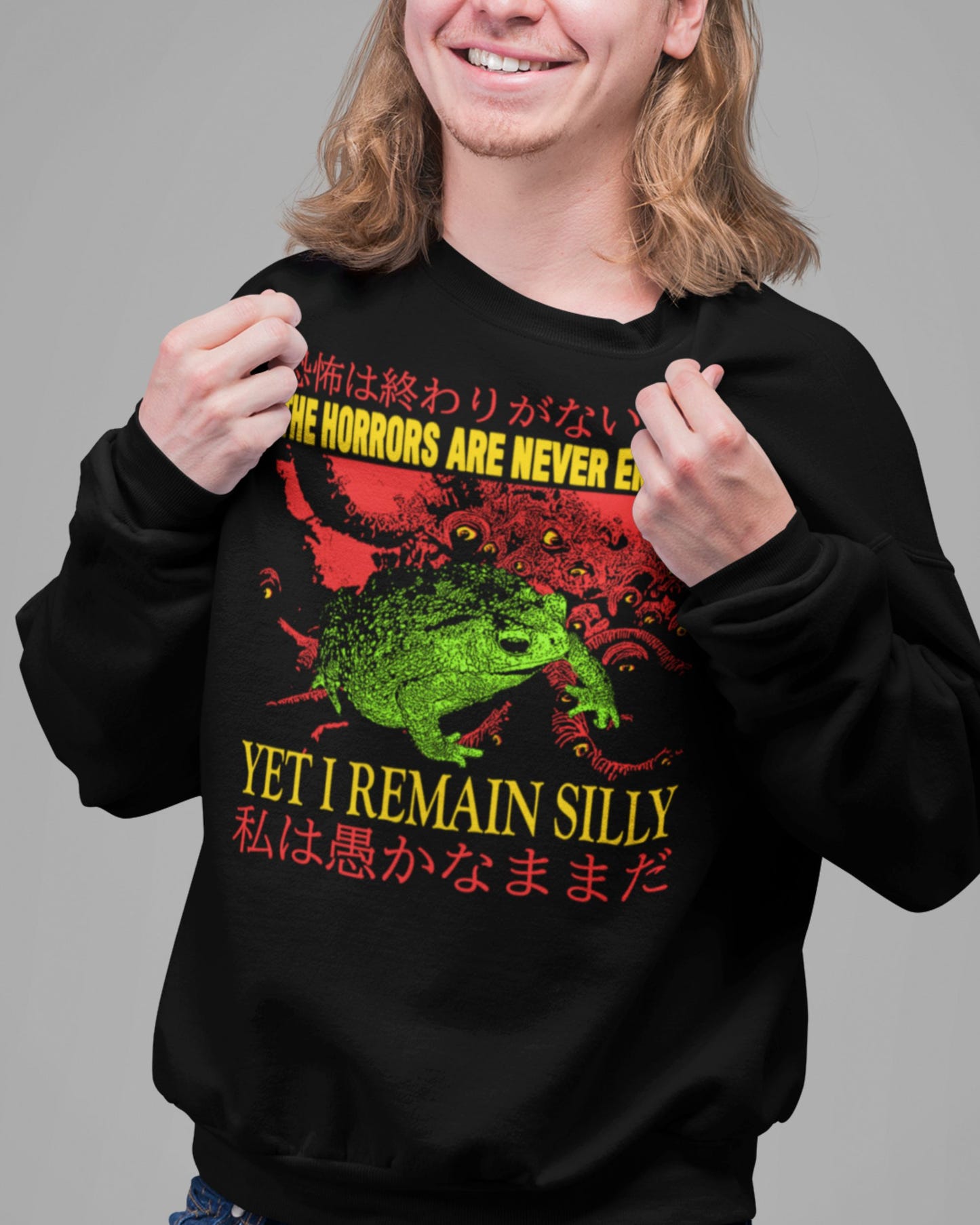 'The Horrors Are Never Ending' Sweatshirt - Wicked Clothes
