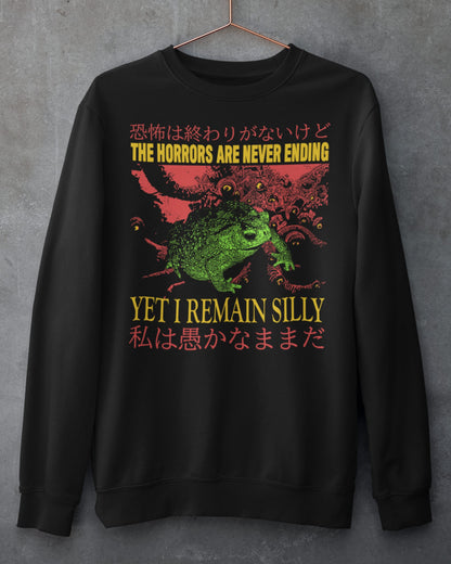 'The Horrors Are Never Ending' Sweatshirt - Wicked Clothes