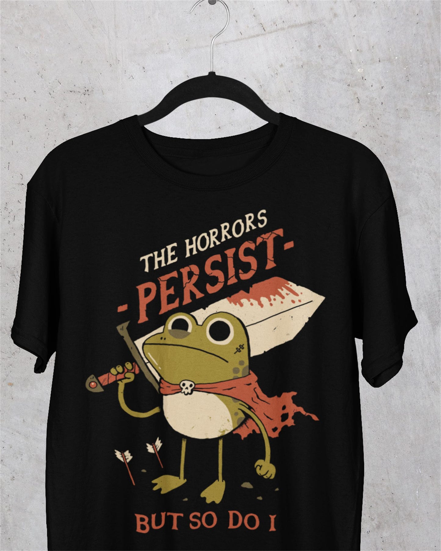 'The Horrors Persist' Shirt - Wicked Clothes