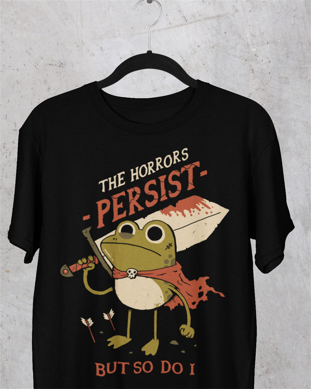 'The Horrors Persist' Shirt - Wicked Clothes