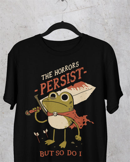 'The Horrors Persist' Shirt - Wicked Clothes
