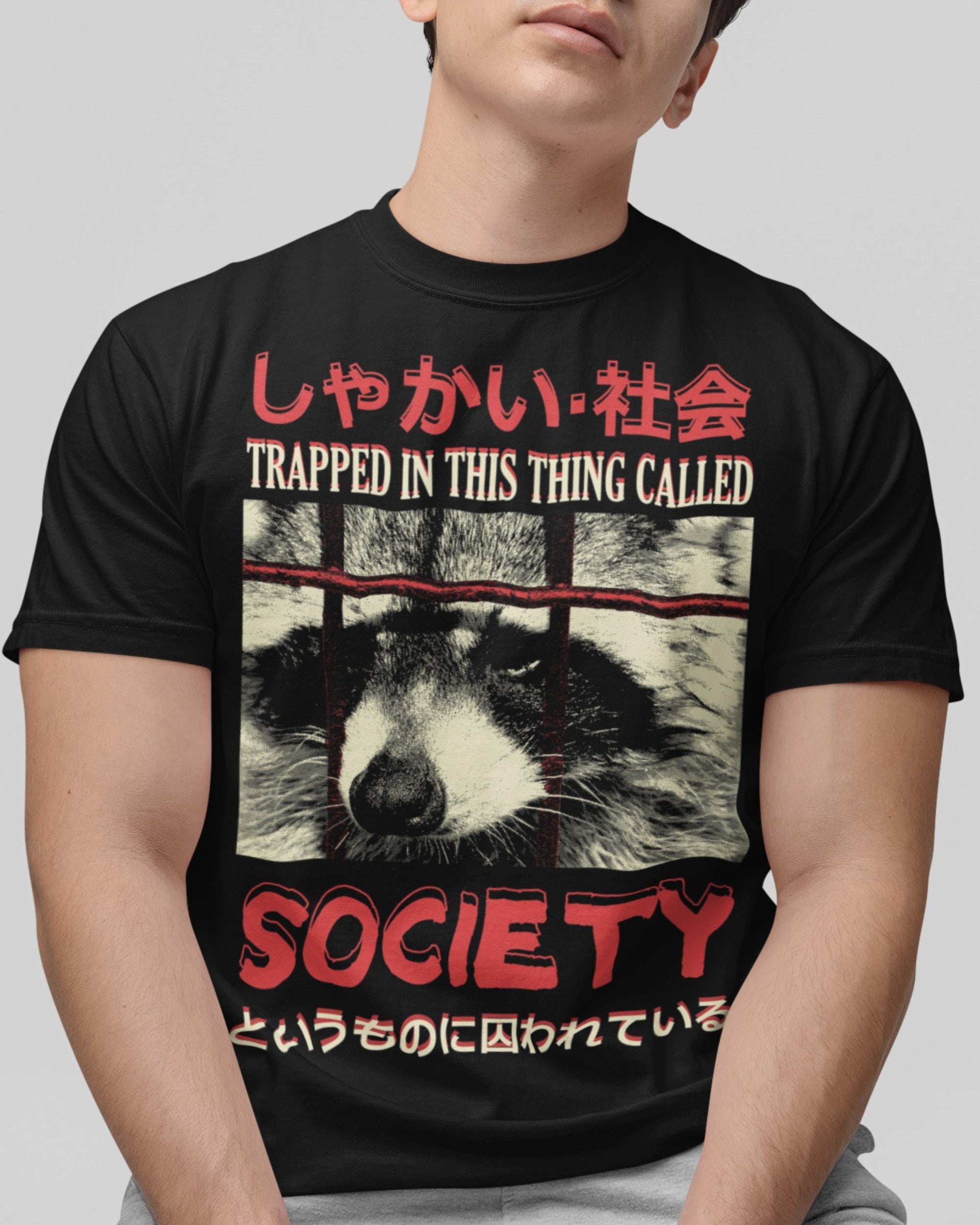 Trapped in Society Shirt | Graphic Tee | Wicked Clothes