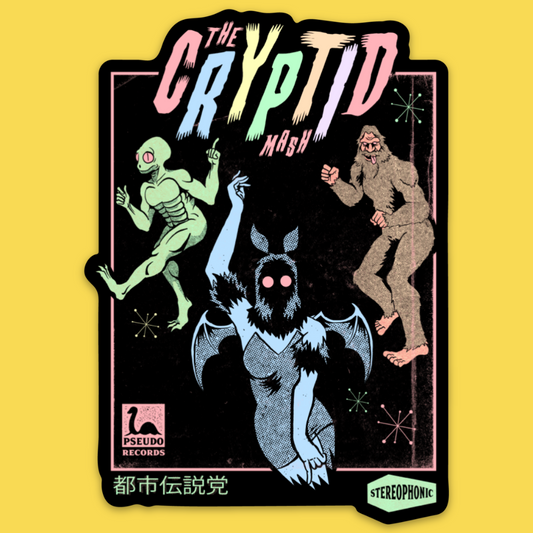 'Cryptid Mash' Sticker